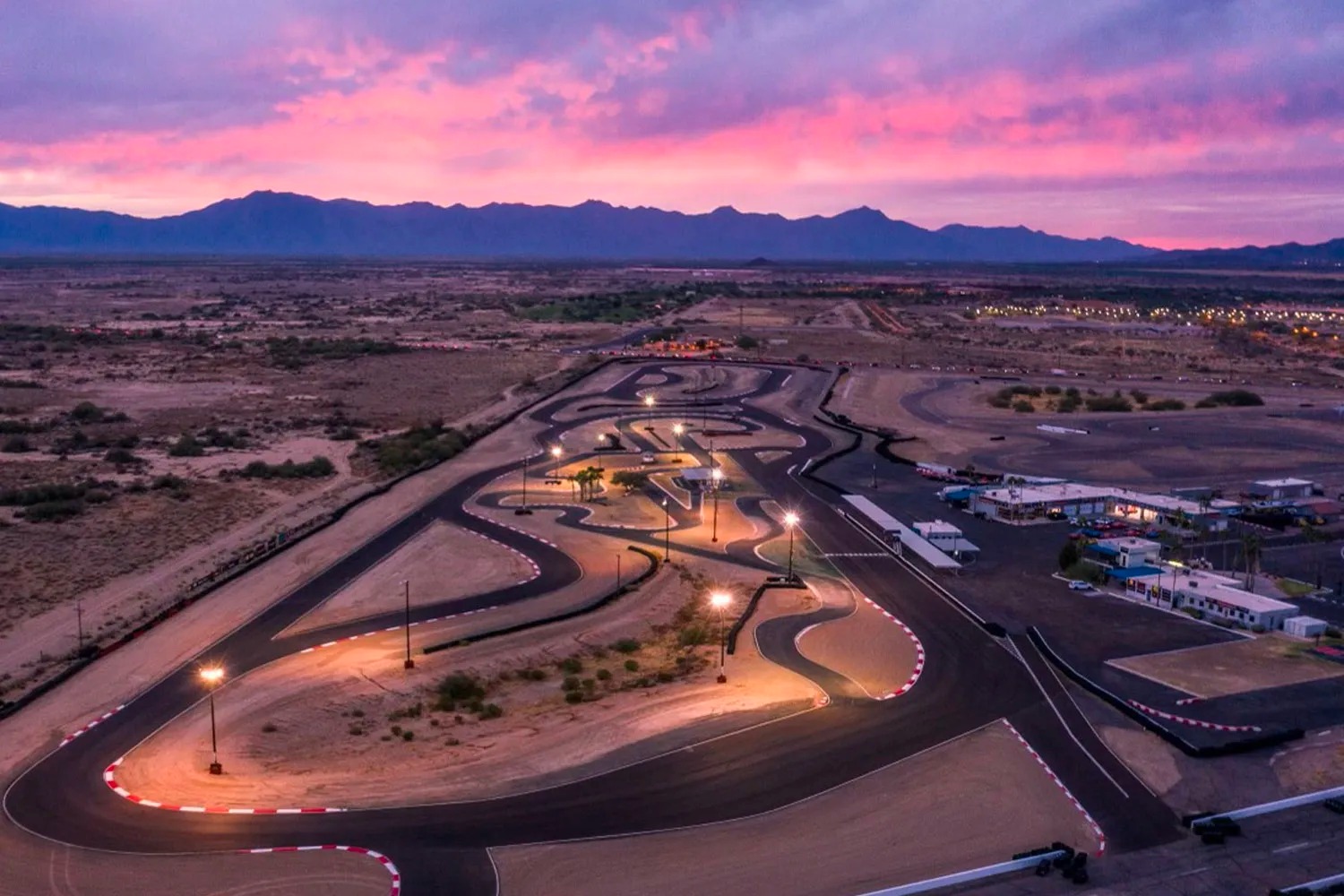 Radford Racing School track